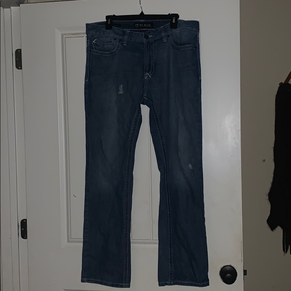 Black jeans/34-32/good condition.